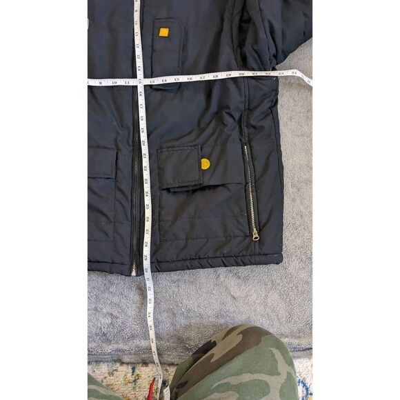 Vintage Disney Store Mickey Mouse Puffer Jacket Navy Size Small - Picture 5 of 6